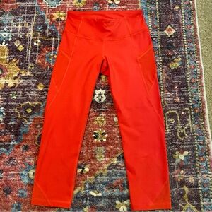 NEVER WORN! Old Navy Bold Red Leggings